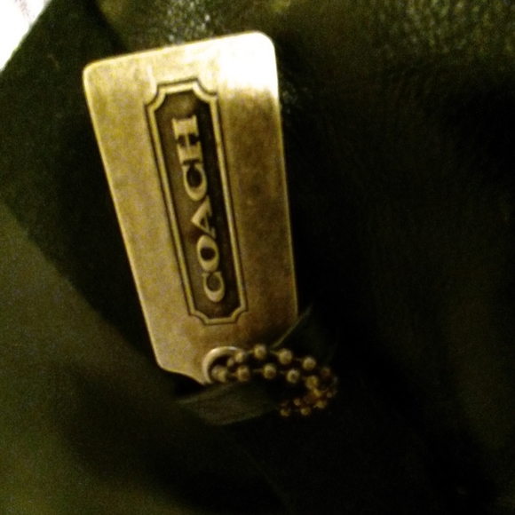 Authentic full leather coach backpack - Picture 2 of 4